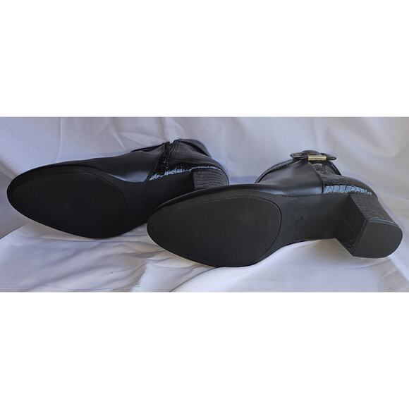 Karen Scott Ivyy Mixed-Media Booties WIDE - Picture 5 of 6